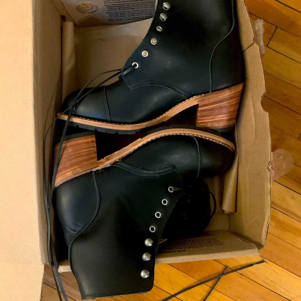 Red Wing boots. Eileen Heritage collection